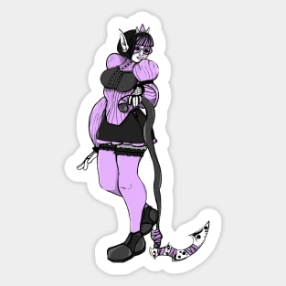 The Reaper Comes, In Pastel Sticker